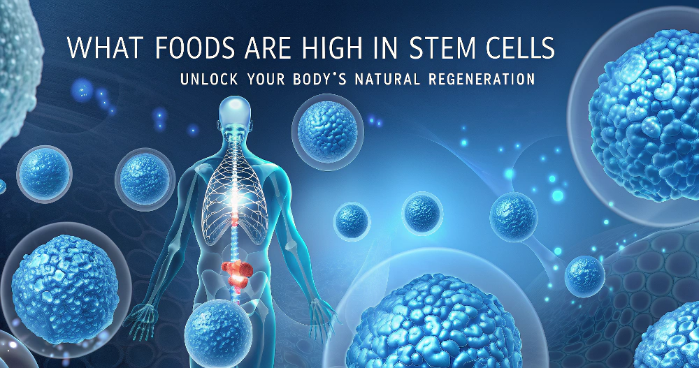 What foods are high in stem cells: Unlock Your Body’s Natural Regeneration 